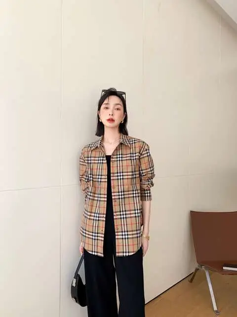 Replica High Quality Burberry Long Shirts for Womens 