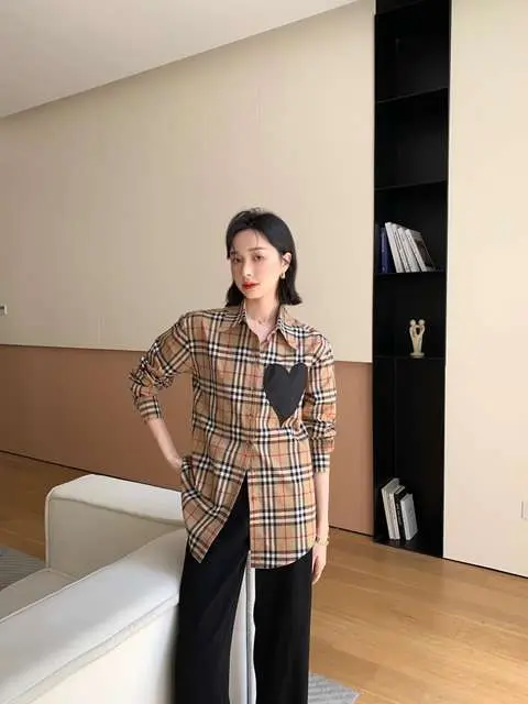 Replica High Quality Burberry Long Shirts for Womens 