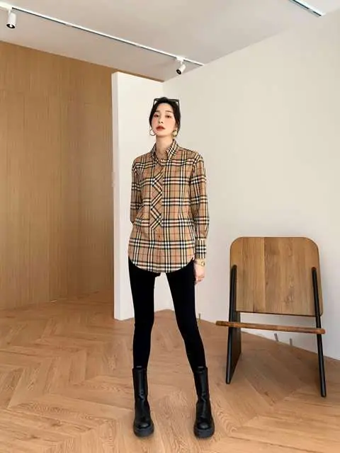 Replica High Quality Burberry Long Shirts for Womens 