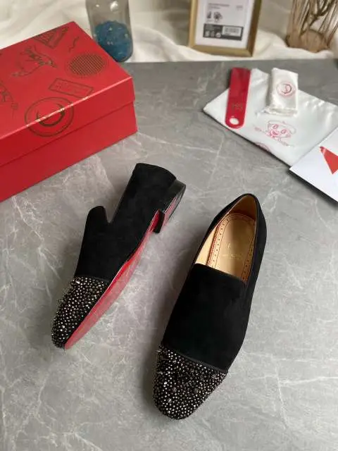 High Quality Replica Christian Louboutin leather shoes for Women
