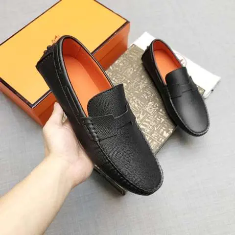 High Quality Replica Hermes Leather Shoes for men