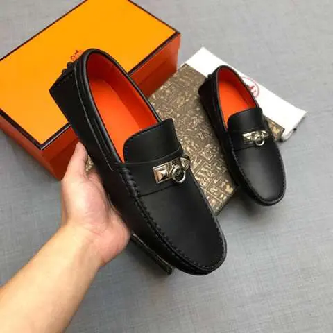 High Quality Replica Hermes Leather Shoes for men