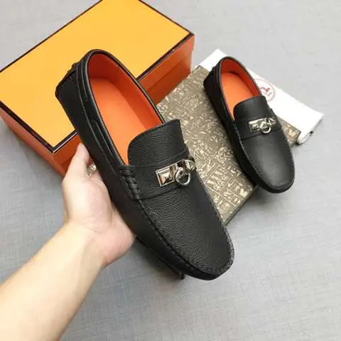 High Quality Replica Hermes Leather Shoes for men
