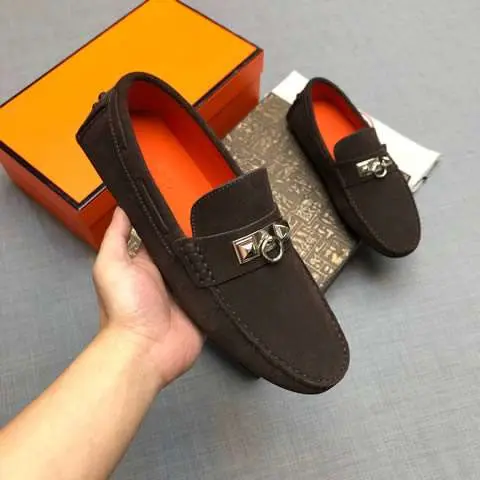 High Quality Replica Hermes Leather Shoes for men