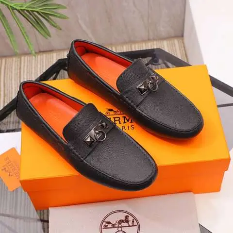 High Quality Replica Hermes Leather Shoes for men