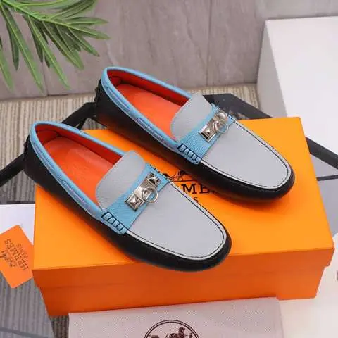 High Quality Replica Hermes Leather Shoes for men