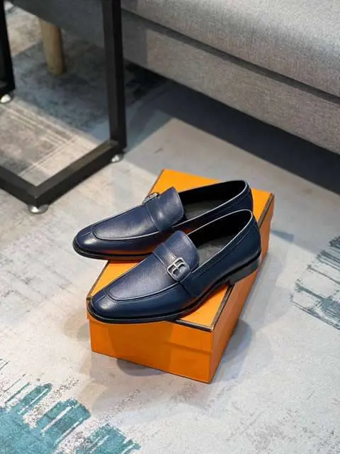 High Quality Replica Hermes Leather Shoes for men