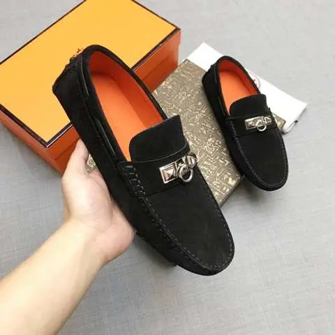 High Quality Replica Hermes Leather Shoes for men