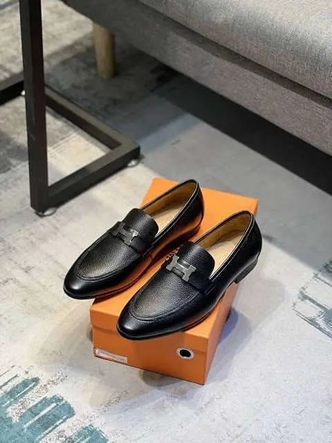 High Quality Replica Hermes Leather Shoes for men