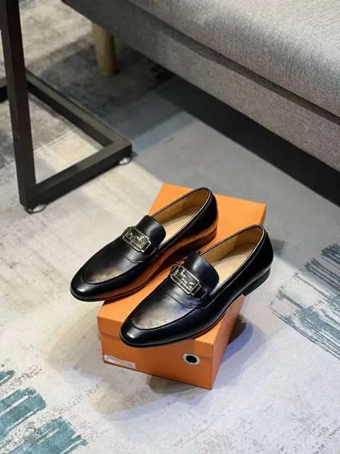High Quality Replica Hermes Leather Shoes for men