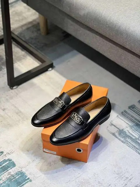 High Quality Replica Hermes Leather Shoes for men