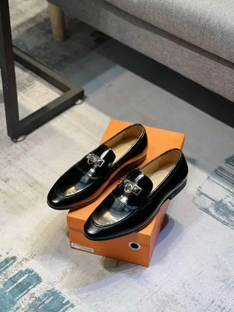 High Quality Replica Hermes Leather Shoes for men