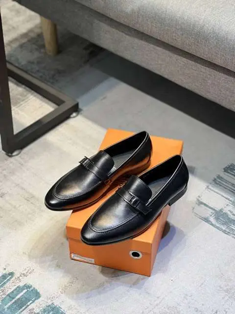 High Quality Replica Hermes Leather Shoes for men