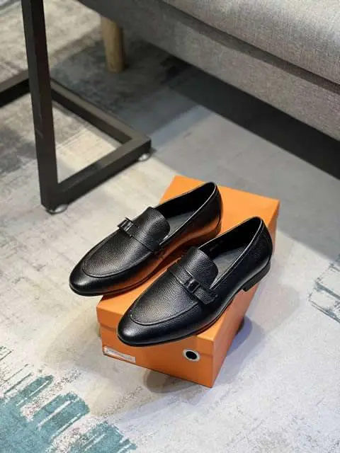 High Quality Replica Hermes Leather Shoes for men