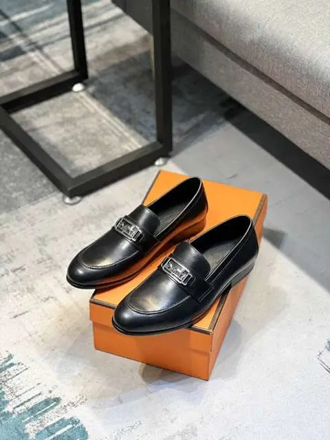 High Quality Replica Hermes Leather Shoes for men
