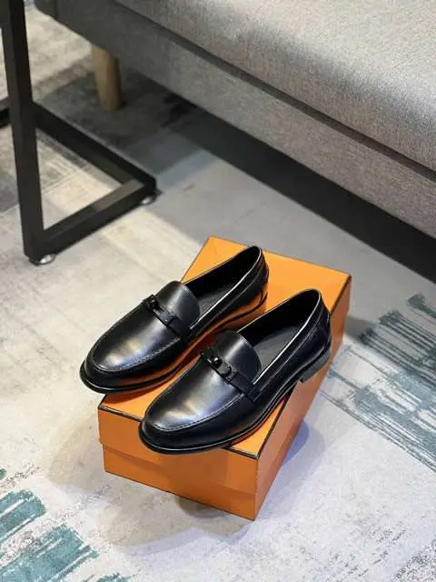 High Quality Replica Hermes Leather Shoes for men