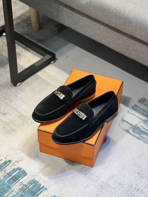 High Quality Replica Hermes Leather Shoes for men