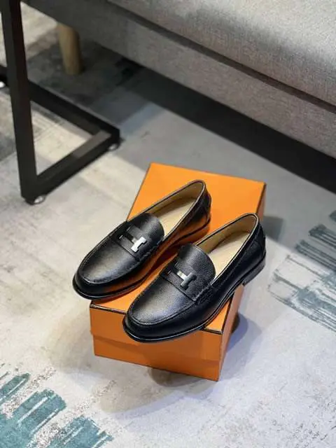 High Quality Replica Hermes Leather Shoes for men