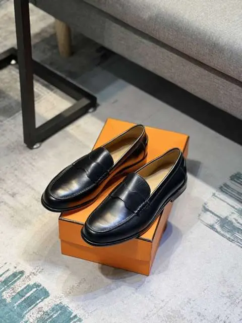 High Quality Replica Hermes Leather Shoes for men