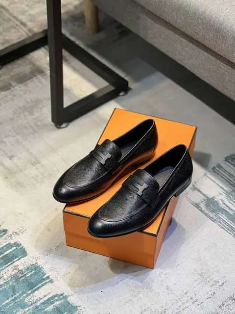 High Quality Replica Hermes Leather Shoes for men