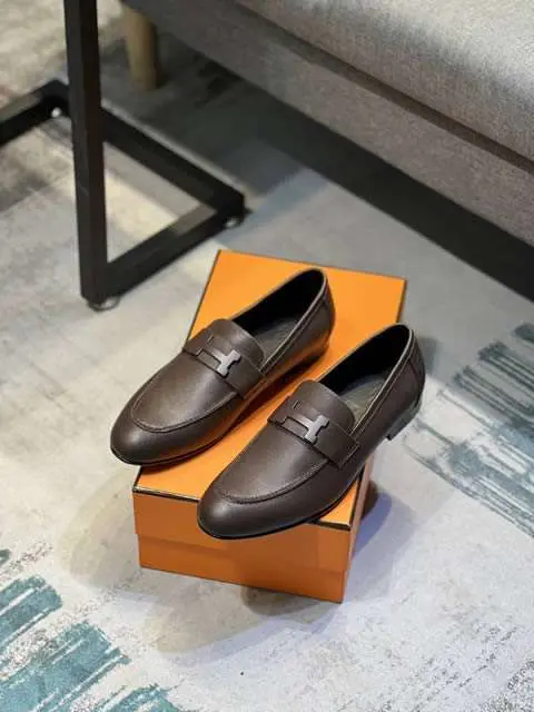 High Quality Replica Hermes Leather Shoes for men