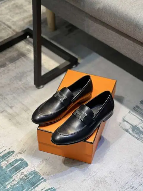 High Quality Replica Hermes Leather Shoes for men
