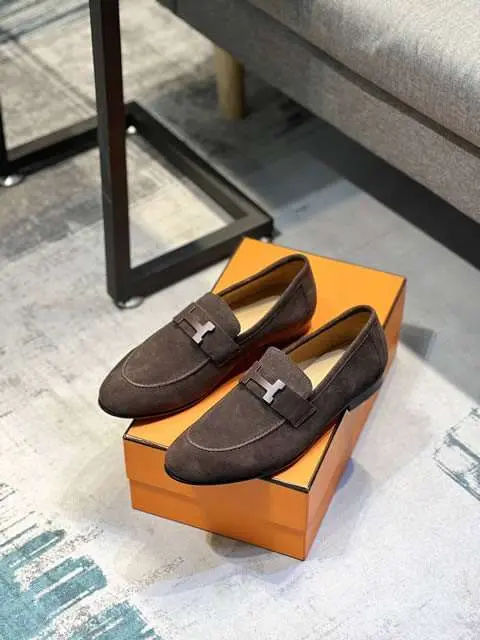 High Quality Replica Hermes Leather Shoes for men