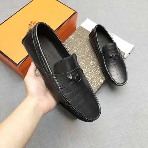 High Quality Replica Hermes Leather Shoes for men