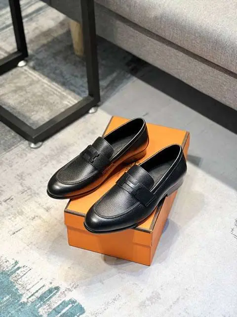 High Quality Replica Hermes Leather Shoes for men