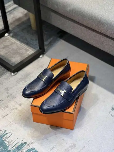 High Quality Replica Hermes Leather Shoes for men