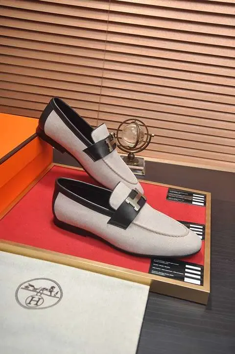 High Quality Replica Hermes Leather Shoes for men