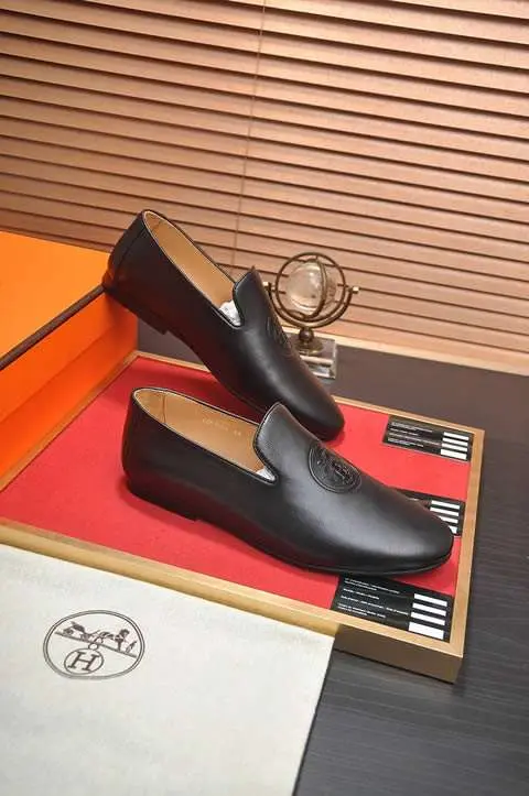 High Quality Replica Hermes Leather Shoes for men