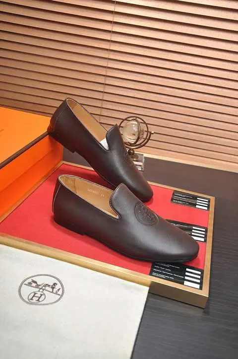 High Quality Replica Hermes Leather Shoes for men