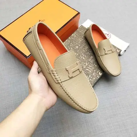 High Quality Replica Hermes Leather Shoes for men