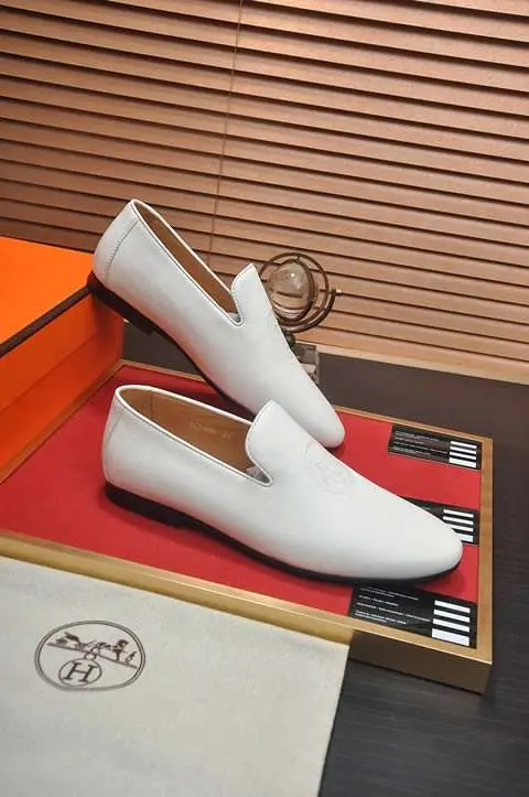 High Quality Replica Hermes Leather Shoes for men