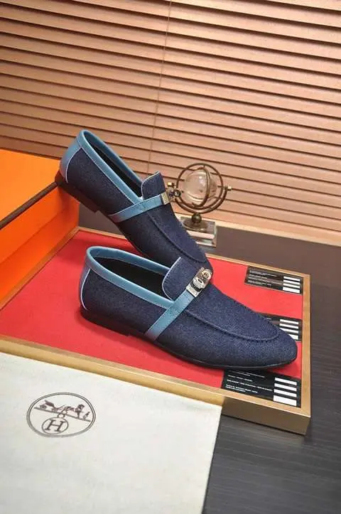 High Quality Replica Hermes Leather Shoes for men