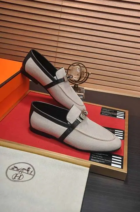 High Quality Replica Hermes Leather Shoes for men