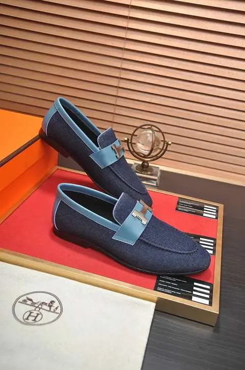 High Quality Replica Hermes Leather Shoes for men