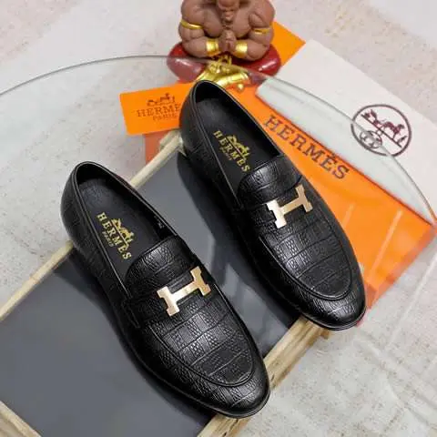 High Quality Replica Hermes Leather Shoes for men