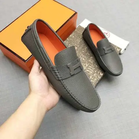 High Quality Replica Hermes Leather Shoes for men