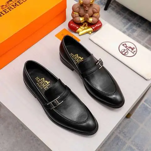 High Quality Replica Hermes Leather Shoes for men
