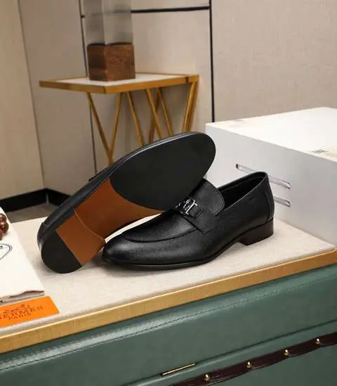 High Quality Replica Hermes Leather Shoes for men