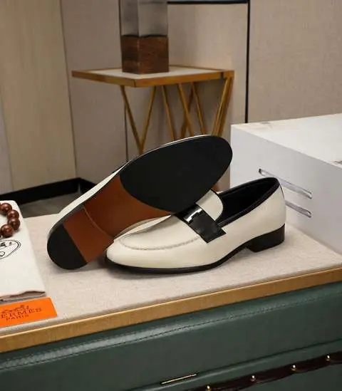 High Quality Replica Hermes Leather Shoes for men