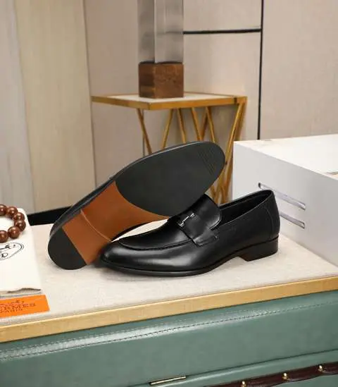 High Quality Replica Hermes Leather Shoes for men
