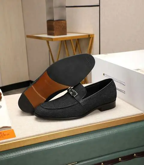 High Quality Replica Hermes Leather Shoes for men