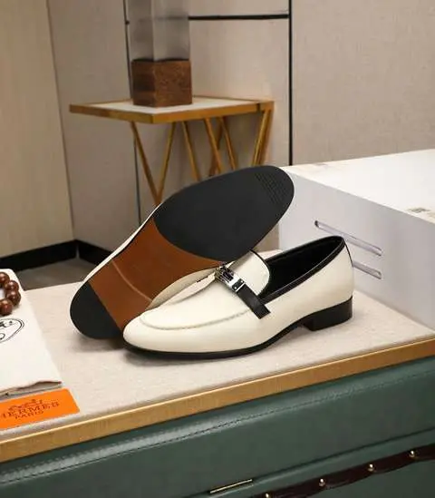 High Quality Replica Hermes Leather Shoes for men