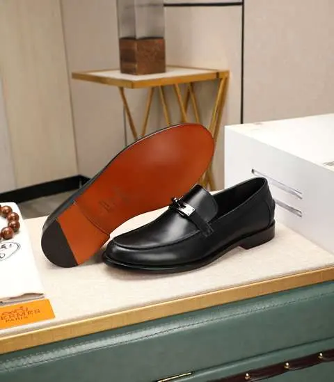 High Quality Replica Hermes Leather Shoes for men