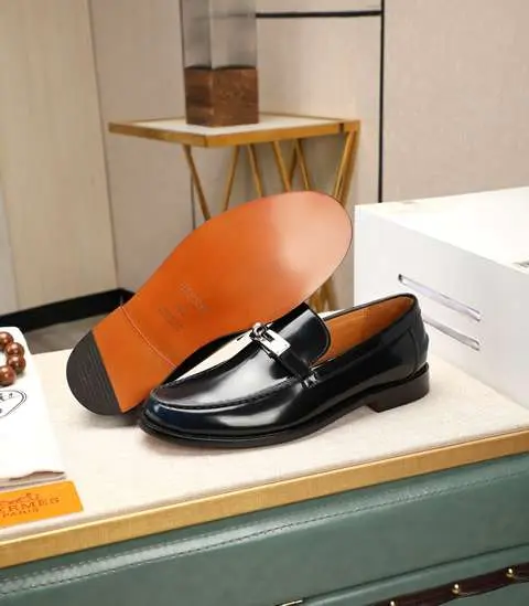 High Quality Replica Hermes Leather Shoes for men