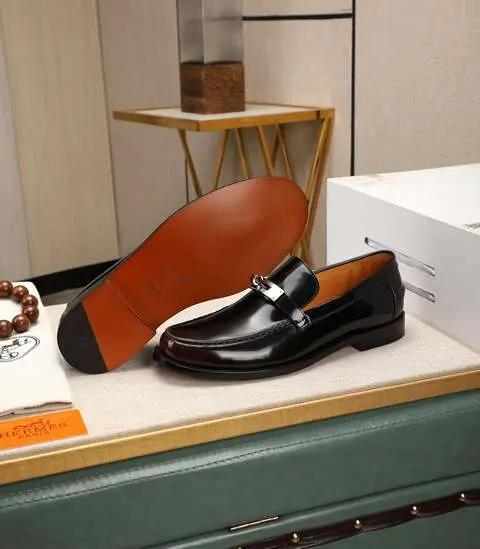 High Quality Replica Hermes Leather Shoes for men