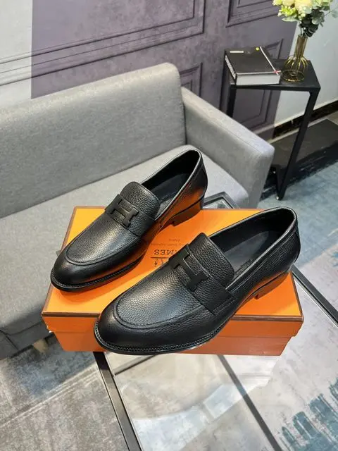 High Quality Replica Hermes Leather Shoes for men